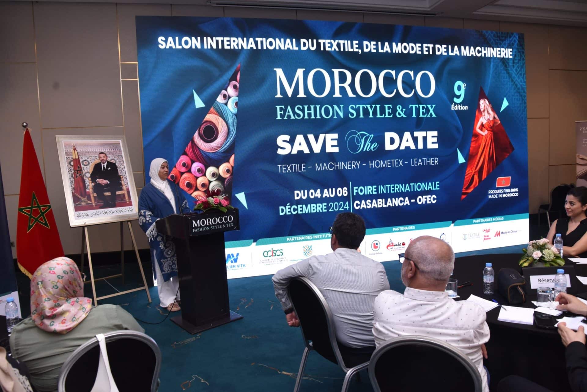 Le salon Morocco Fashion Style and Tex : un pilier pour l’avenir de l’industrie textile marocaine salon Morocco Fashion Style and Tex WhatsApp Image 2024 07 18 at 22.37.061 scaled
