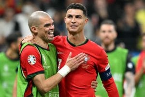 Cristiano Ronaldo Portugal Pepe UEFA Euro 2024