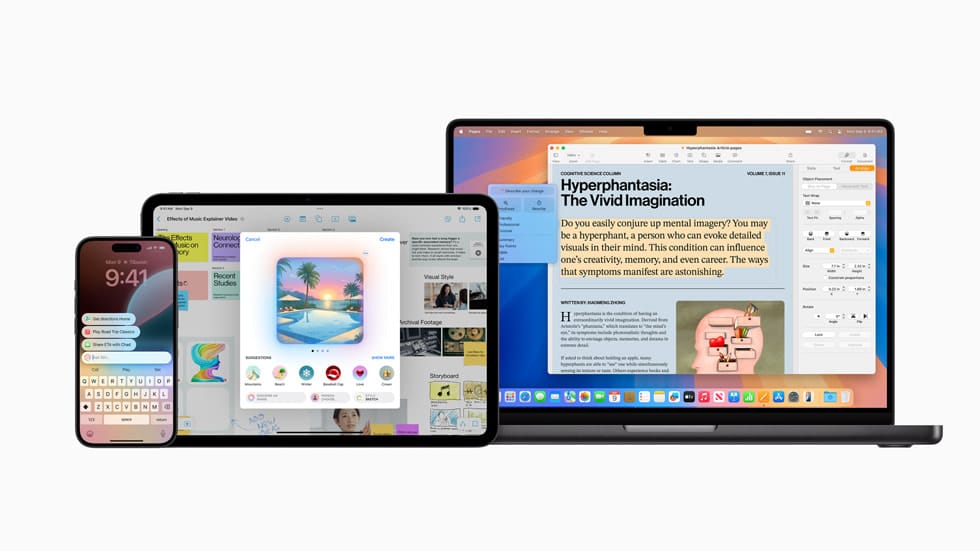 Apple Intelligence La nouvelle revolution des fonctionnalites pour iPhone iPad et Mac des le mois prochain
