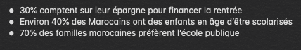 Rentrée scolaire: comment les familles marocaines parviennent-elles à financer cette période coûteuse ? Rentrée scolaire Capture decran 2024 09 07 a 00.40.49
