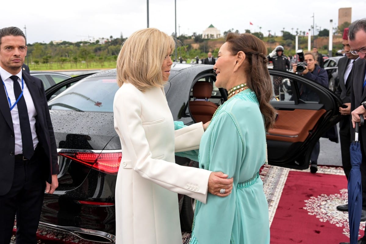 SAR la Princesse Lalla Hasnaa et Madame Brigitte Macron visitent le jardin d’essais botaniques de Rabat SAR AFP 20241029 36L79M3 v1 Preview MoroccoFrancePoliticsDiplomacy