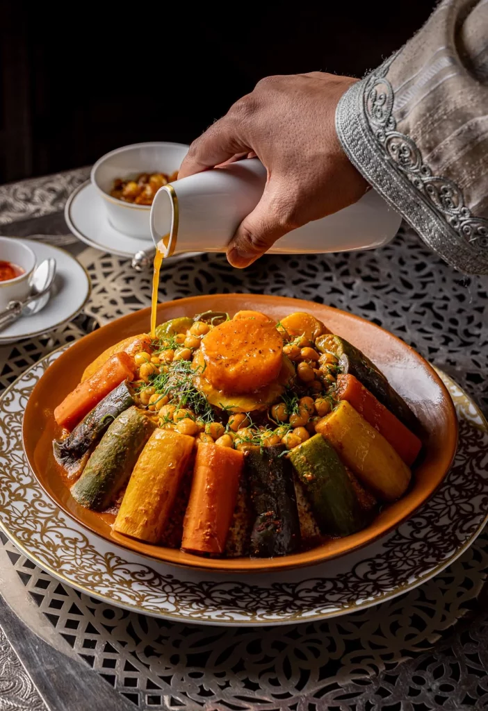 La Grande Table Marocaine du Royal Mansour : un voyage culinaire entre neige et saveurs marocaines aux Airelles Courchevel Grande La Grande Table Marocaine du Royal Mansour un voyage culinaire entre neige et saveurs marocaines aux Airelles Courchevel 1