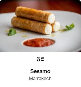 Marrakech brille avec cinq adresses distinguées dans les meilleurs restaurants MENA 2025 Marrakech Capture decran 2025 02 02 133520