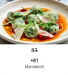 Marrakech brille avec cinq adresses distinguées dans les meilleurs restaurants MENA 2025 Marrakech Capture decran 2025 02 02 133550