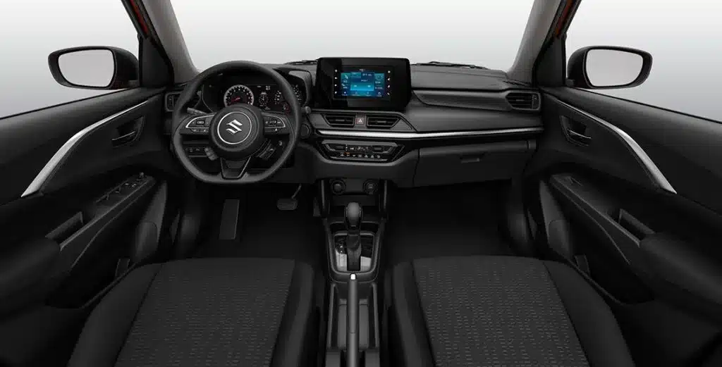 Suzuki Swift Hybride : CFAO lance les pré-commandes au Maroc Suzuki Interieur 2 1024x521 2