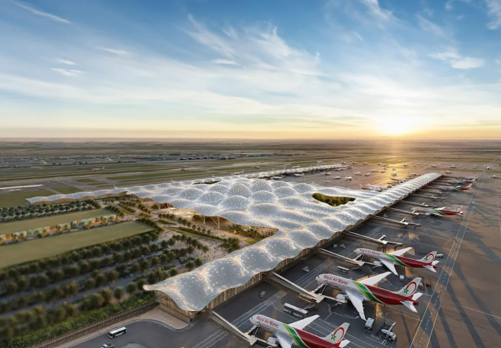 Voici à quoi ressemblera le nouveau hub aéroportuaire de Casablanca aéroportuaire 2 1