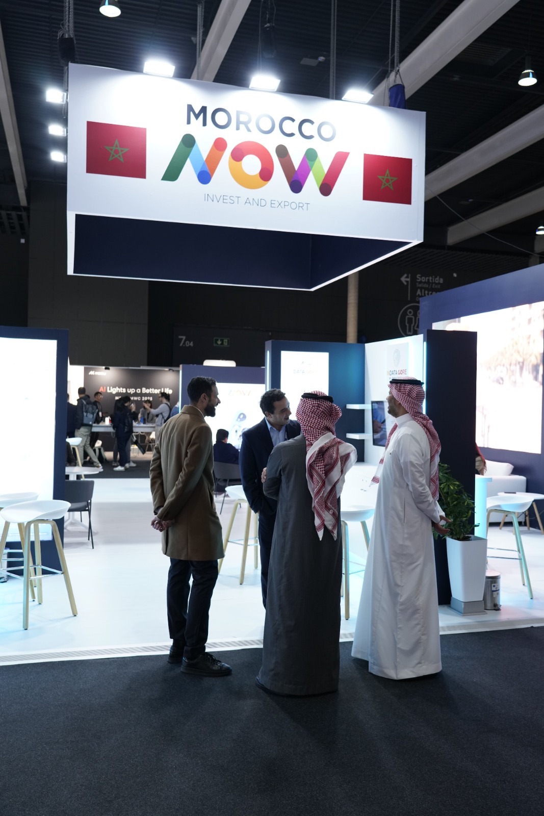 Le Maroc valorise son écosystème technologique au Mobile World Congress 2025 Maroc AMDIE