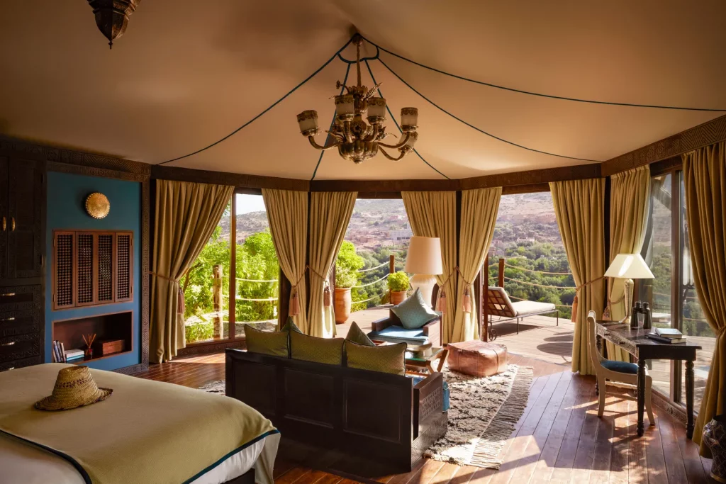 Kasbah Tamadot : une retraite de luxe rénovée au cœur du Haut Atlas Kasbah kasbah tamadot berber tent 58 2 Copie
