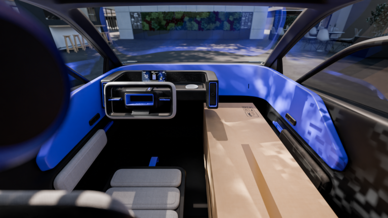 Toyota défie la Citroën Ami avec une voiture sans permis Toyota toyota ft me interior 03 768x432 1