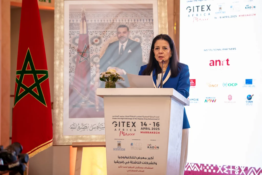 Le Maroc propulse l’Afrique dans l’ère numérique avec GITEX AFRICA Morocco 2025 à Marrakech GITEX Her Excellency Amal El Fallah Seghrouchni Minister of Digital Transition and Administration Reform