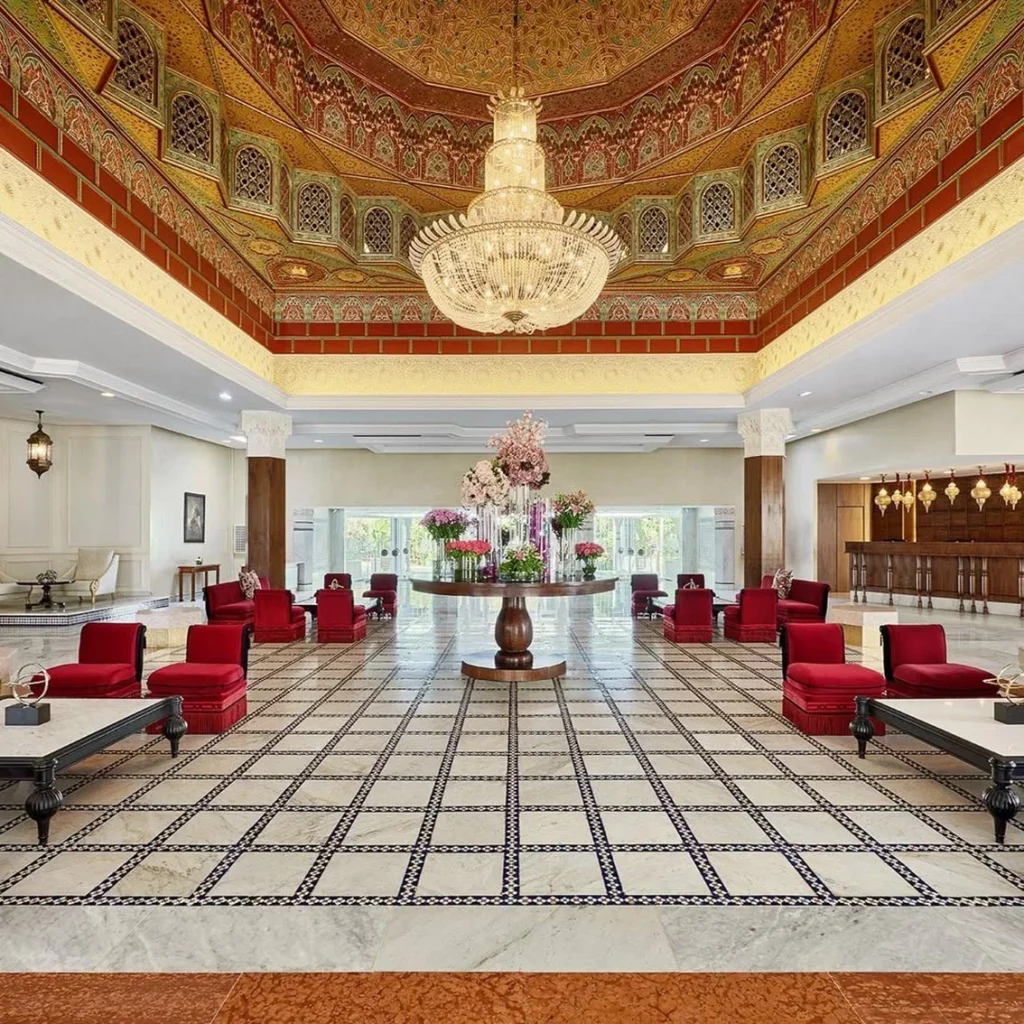 Pachamama s’installe à Fès : une immersion andalouse au Marriott Jnan Palace Pachamama Lobby