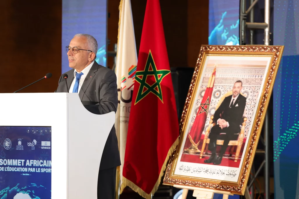 Casablanca accueille la 3ᵉ édition du Sommet de l’Éducation par le sport en Afrique Sommet President du Conseil Regional de Casablanca Settat M. Abdellatif Maazouz