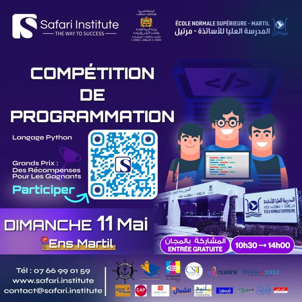 EDNEXT 2025 : Tanger-Tétouan accueille un forum national pour réinventer l’éducation à l’ère numérique EDNEXT Compétition de programmation Python