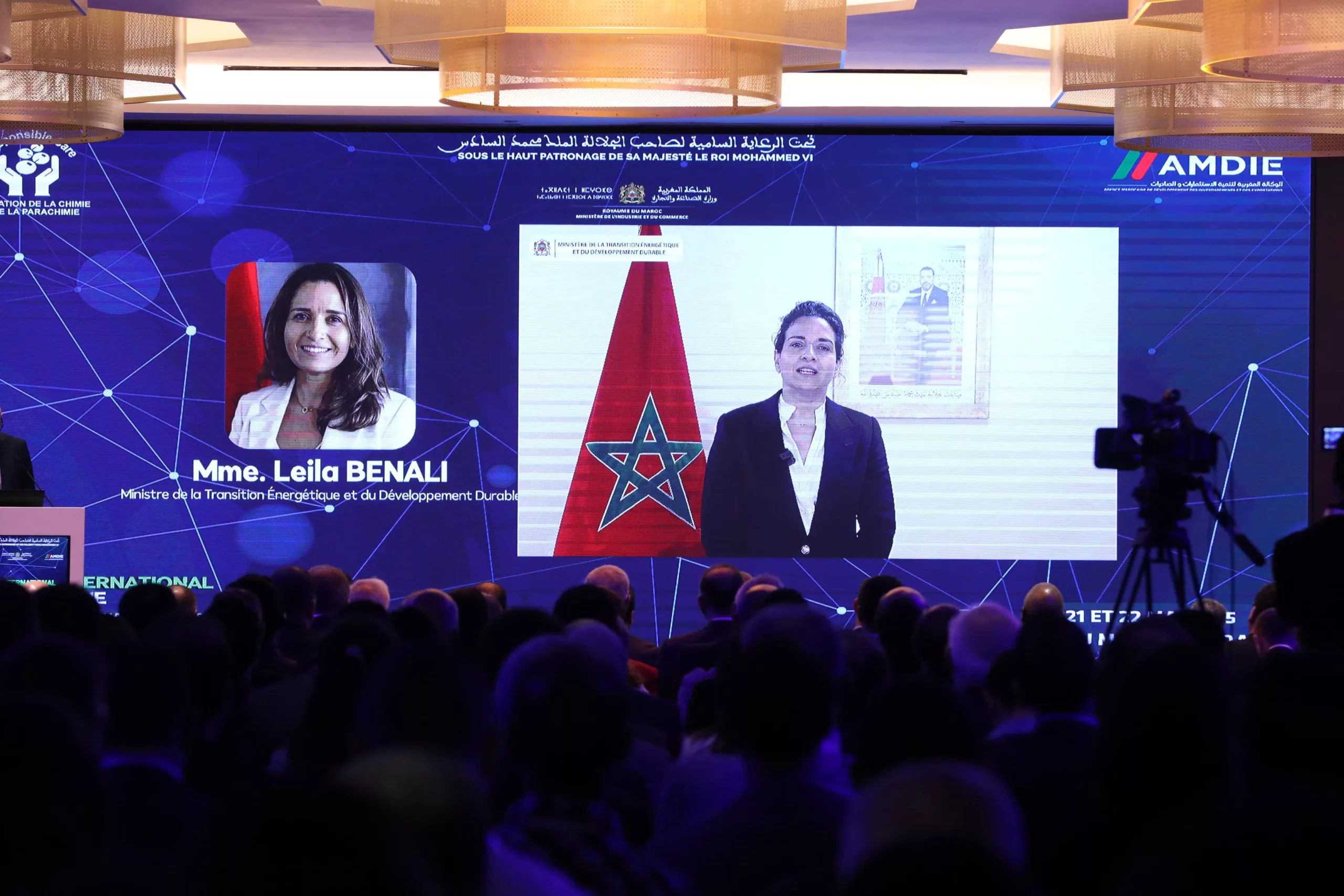 Rabat accueille la 3e édition du Forum International de la Chimie sous le signe de l’innovation et de la transition énergétique rabat Leila Benali en video scaled