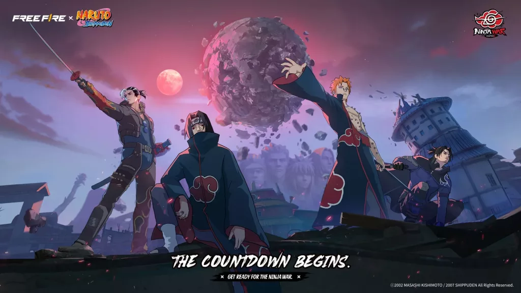 Free Fire x Naruto