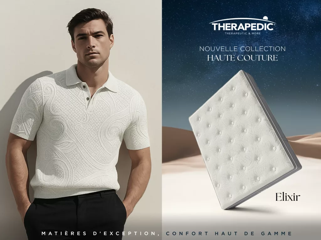 Therapedic dévoile sa Collection Haute Couture et réinvente l’art du sommeil au Maroc Therapedic THERAPEDIC KV ELIXIR NEW CO 1