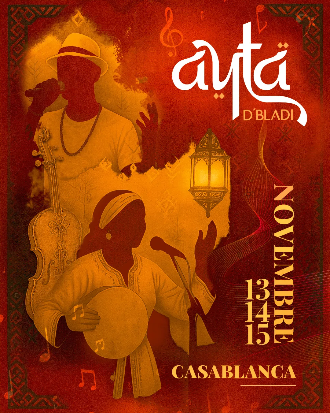 Ayta d’Bladi : Casablanca fait vibrer l’aïta dans une création musicale nouvelle génération Casablanca Visuel FESTIVAL AYTA DBLADI