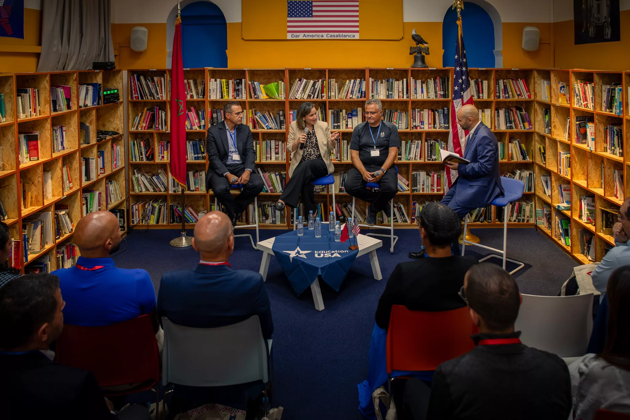 EducationUSA réunit les diplômés marocains des universités américaines à Dar America EducationUSA EducationUSA reunit les diplomes marocains des universites americaines a Dar America2