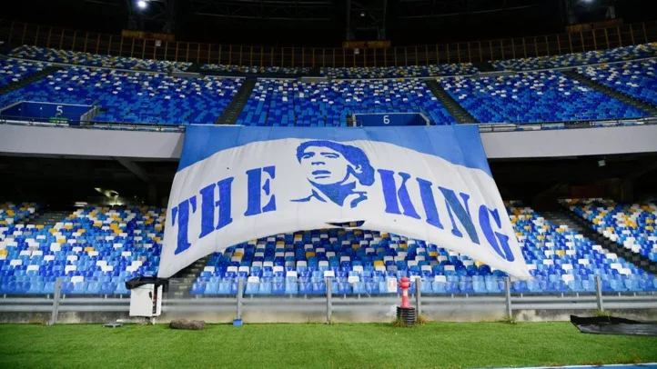 Naples vit toujours à l’heure de Maradona Naples Le stade de Naples officiellement rebaptise du nom de Diego Armando Maradona