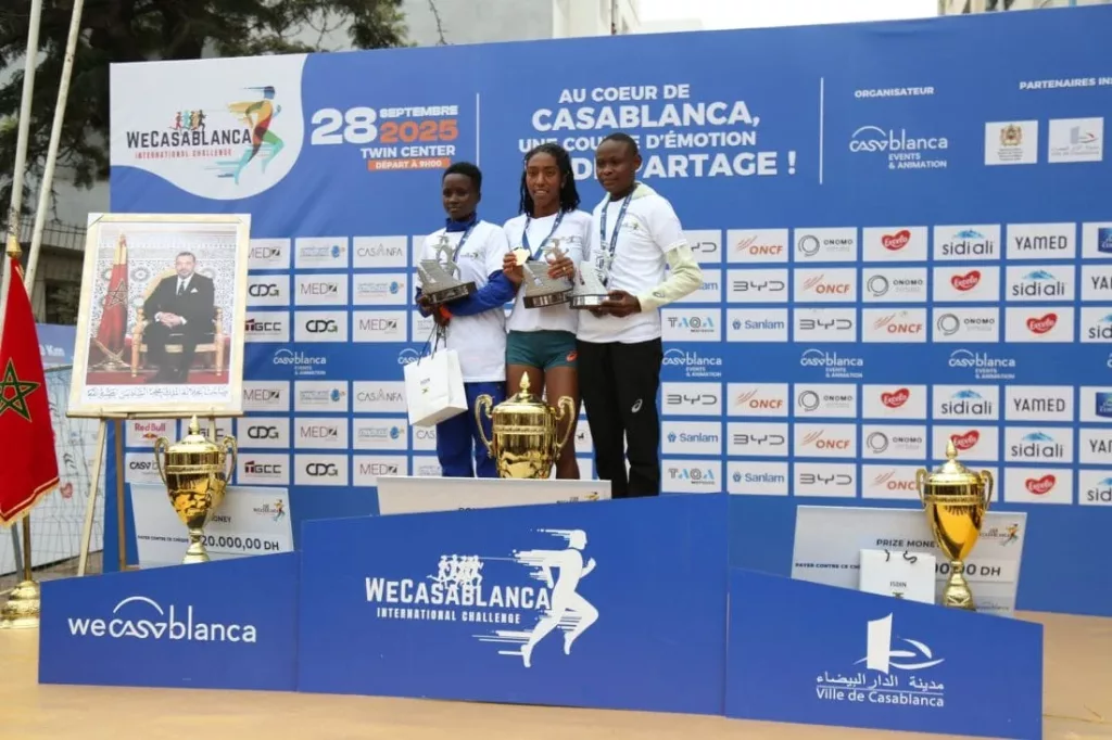 10 km International 2025 : Casablanca célèbre la performance et le record féminin Casablanca 10 KM