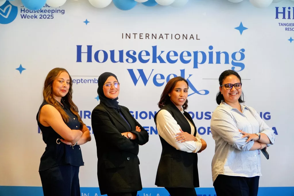 Hilton Tanger célèbre l’excellence du housekeeping en Afrique du Nord & Levant Hilton Tanger housekeeping, Hilton Tangier