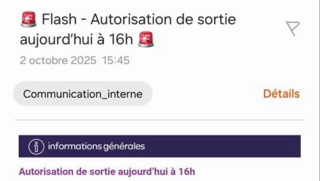 Manifestations : à Casablanca, écoles et entreprises modifient leur horaires casablanca Capture decran 2025 10 02 a 18.40.40