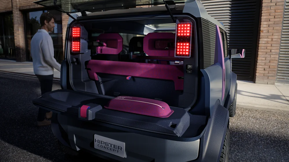 Dacia Hipster Concept : 4 places, 3 mètres et zéro compromis sur l’essentiel Dacia Dacia Hipster Concept