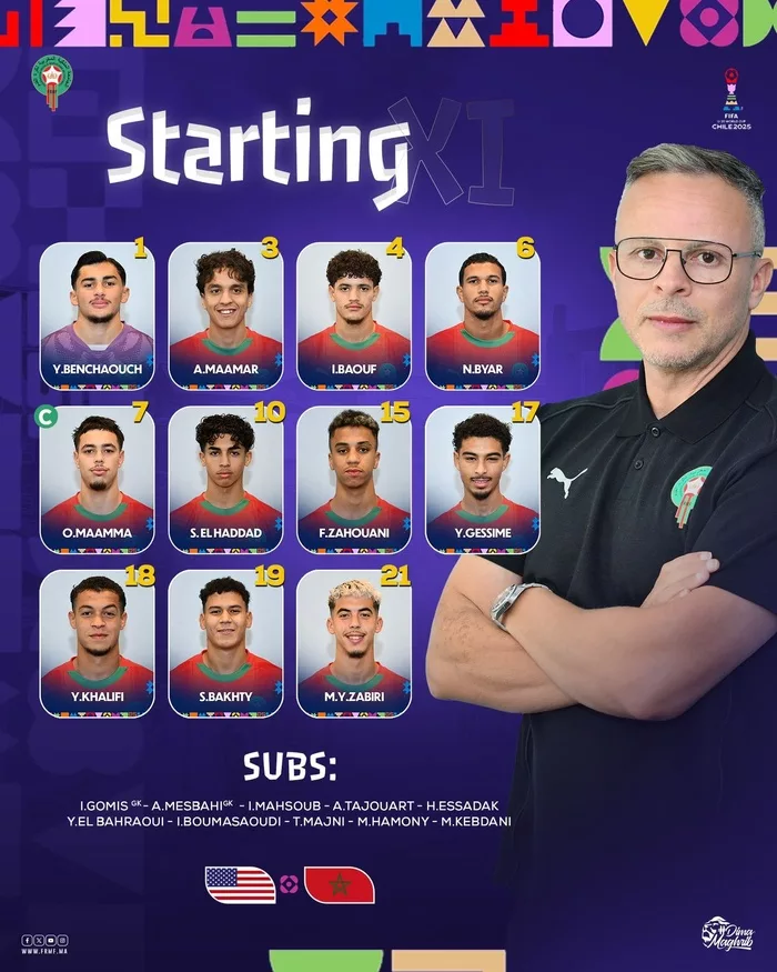 Mondial U20 : le Maroc défie les États-Unis pour une qualification historique mondial u20 Mondial U20 le Maroc defie les Etats Unis pour une qualification historique 2