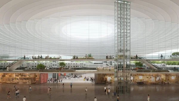 Gare Casa Sud : le cabinet Oualalou+Choi signe un nouveau repère architectural pour Casablanca gare Casa Sud gare 2