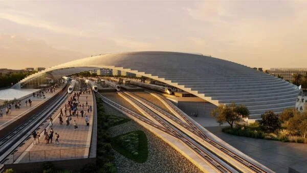 Gare Casa Sud : le cabinet Oualalou+Choi signe un nouveau repère architectural pour Casablanca gare Casa Sud gare
