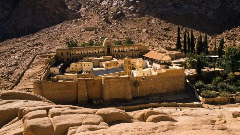 L’un des lieux les plus sacrés du monde menacé par un projet touristique pharaonique projet monastere Sainte Catherine du VIe siecle