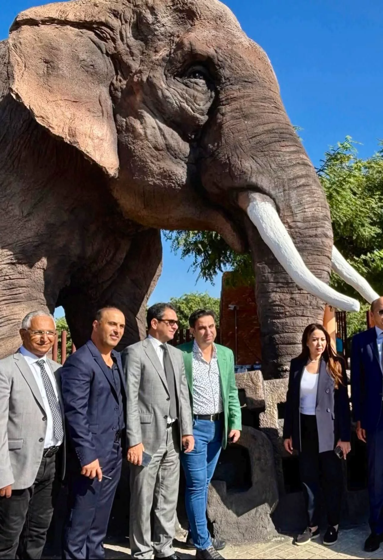 Casablanca : le Zoo d’Aïn Sebaâ entre dans sa dernière ligne droite avant l’ouverture ain sebaa visite zoo ain sebaa