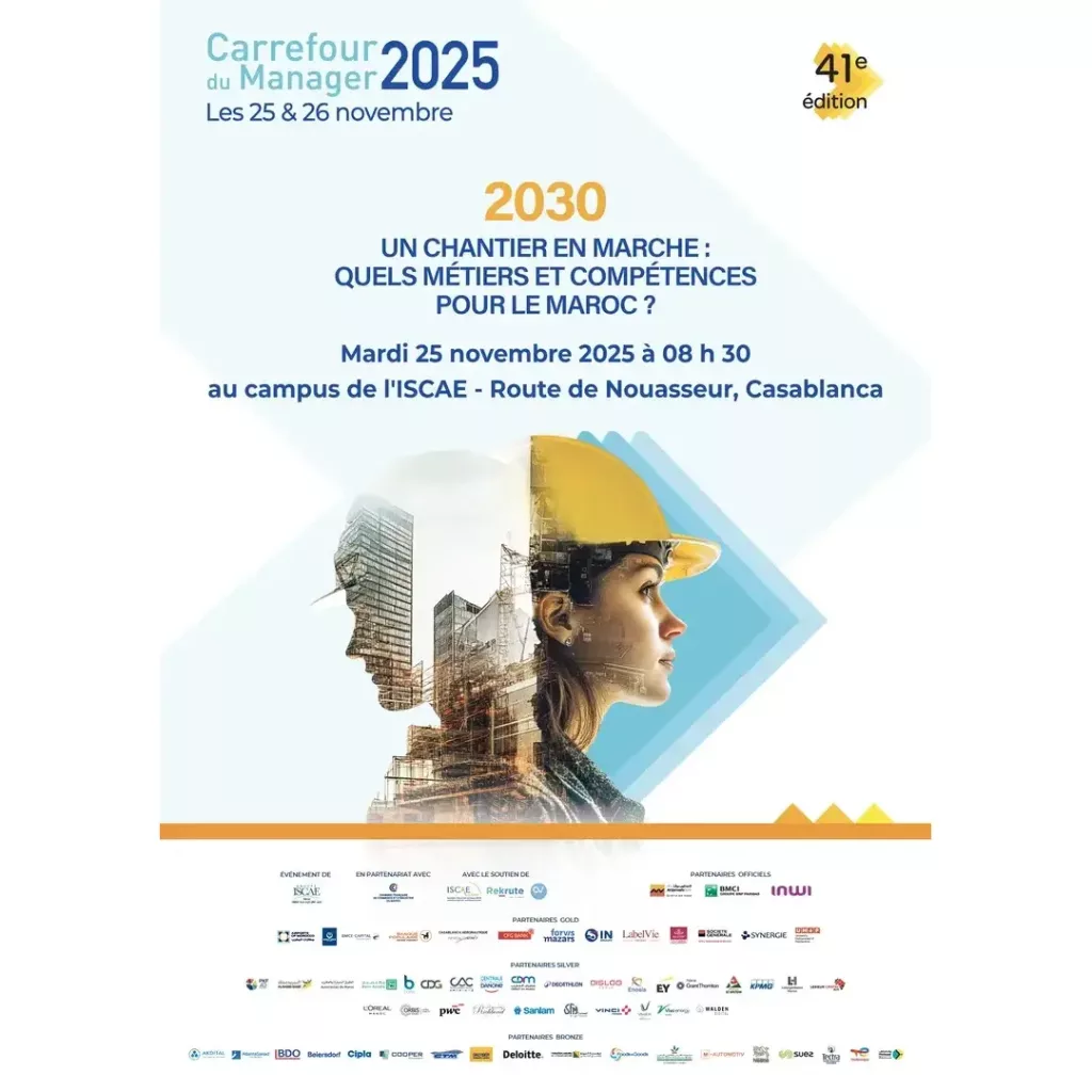Carrefour du Manager 2025 : l’ISCAE et la CFCIM tracent la voie des compétences clés pour 2030 Carrefour du Manager Visuel CDM 2025 Mailing 1