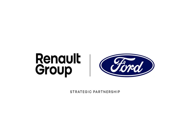 Renault Group et Ford unissent leurs forces pour lancer deux véhicules électriques abordables en Europe Renault Group Logo Blueberry partnership 004