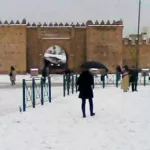 Vidéo : Oujda sous la neige après plusieurs années d’absence Oujda sous la neige Oujda sous la neige