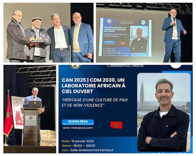 Quand le sport devient diplomatie : le regard de la presse internationale et l’exemple marocain sport Universite Citoyenne Marocaine du Sport avec Mustapha Belkaraouia