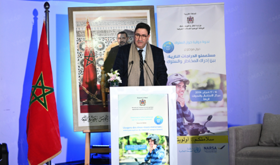Sécurité routière au Maroc : la recherche scientifique au cœur de la lutte contre les accidents de motos Maroc seminaire securite routiere recherche rabat 2026 1
