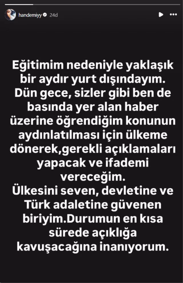 Mandat de détention contre Hande Erçel et d’autres célébrités turques dans une affaire de drogue Hande Erçel hande ercel