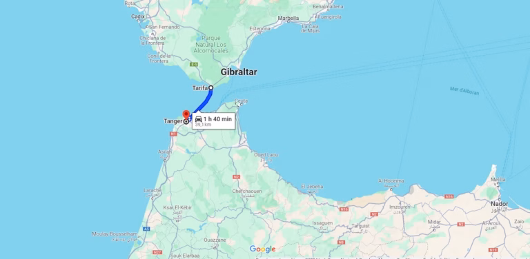 Tempête Regina : les liaisons maritimes Tarifa-Tanger Ville suspendues ce 6 mars tarifa tanger copie