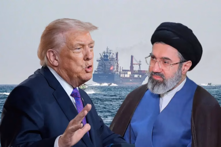 Cessez-le-feu entre États-Unis et Iran : Trump suspend les frappes et rouvre le détroit d’Ormuz trump mojtaba jpg