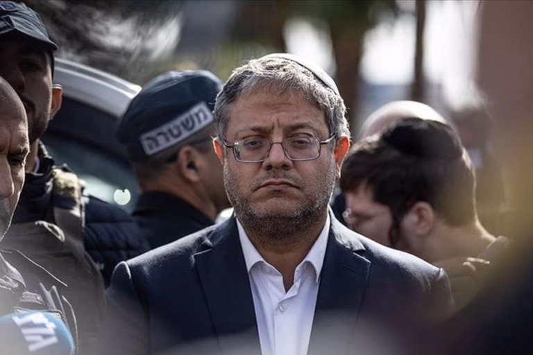 La France interdit son territoire au ministre israélien Itamar Ben Gvir Ben Gvir