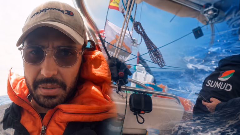 «Nous ne sommes plus très loin de Gaza» : un journaliste marocain à bord de la flottille Global Sumud capturé par l’armée israélienne Marocain global sumud