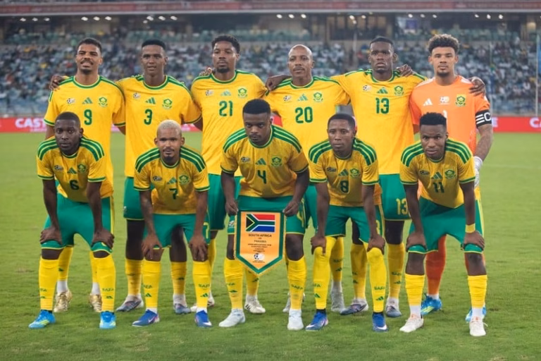 Mondial 2026 : l’Afrique du Sud bloquée au sol à quelques jours de son entrée en lice afrique de sud equipe