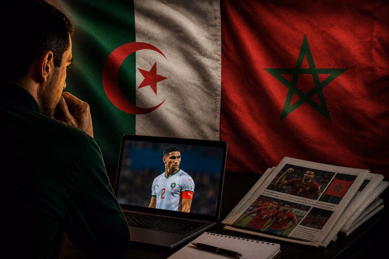 Pourquoi les médias foot algériens regardent autant le Maroc ? Analyse analyse foot maroc algerie