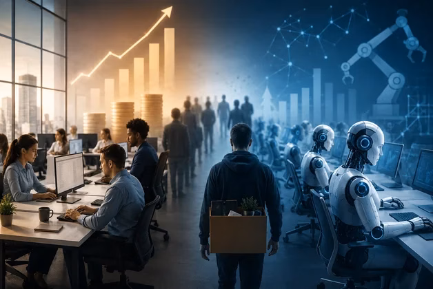 L’intelligence artificielle pourrait bouleverser la notion même de croissance économique intelligence artificielle croissance economique emploi