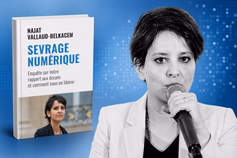 SIEL : l’addiction aux écrans, un enjeu de santé publique selon Najat Vallaud-Belkacem ministre bouquin livre