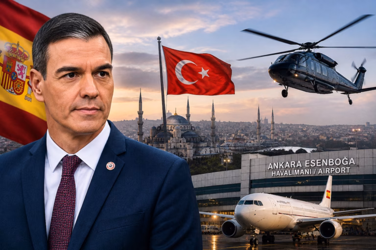 Atterrissage d’urgence en Turquie pour Pedro Sánchez en route vers l’Arménie pedro sanchez