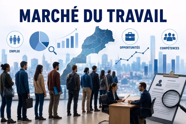 Marché du travail : le chômage strict s’établit à 10,8 % au premier trimestre 2026 Marche du travail