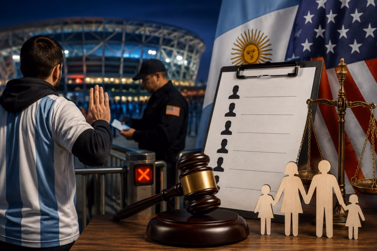 Coupe du monde 2026 : 13.000 pères privés de stade pour non-paiement de pension alimentaire argentine coupe du monde papas