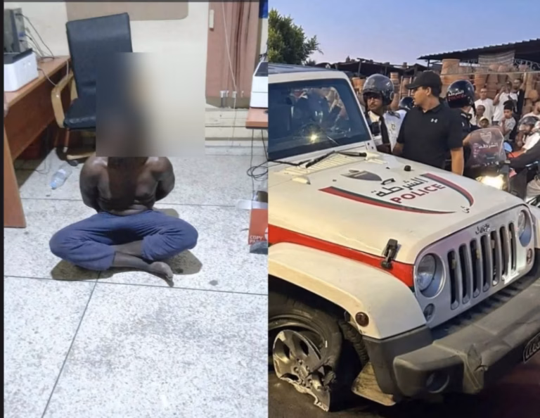 arrestation individu marrakech